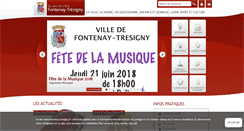 Desktop Screenshot of fontenay-tresigny.fr